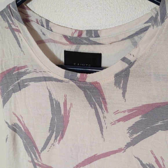 Saints and Mortals White High Neck Tank - Picture 2 of 3